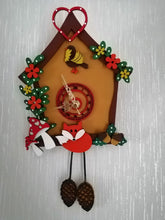 HC091 - MDF (Undecorated but clock mechanism included) Cuckoo Clock - Olifantjie - Wooden - MDF - Lasercut - Blank - Craft - Kit - Mixed Media - UK