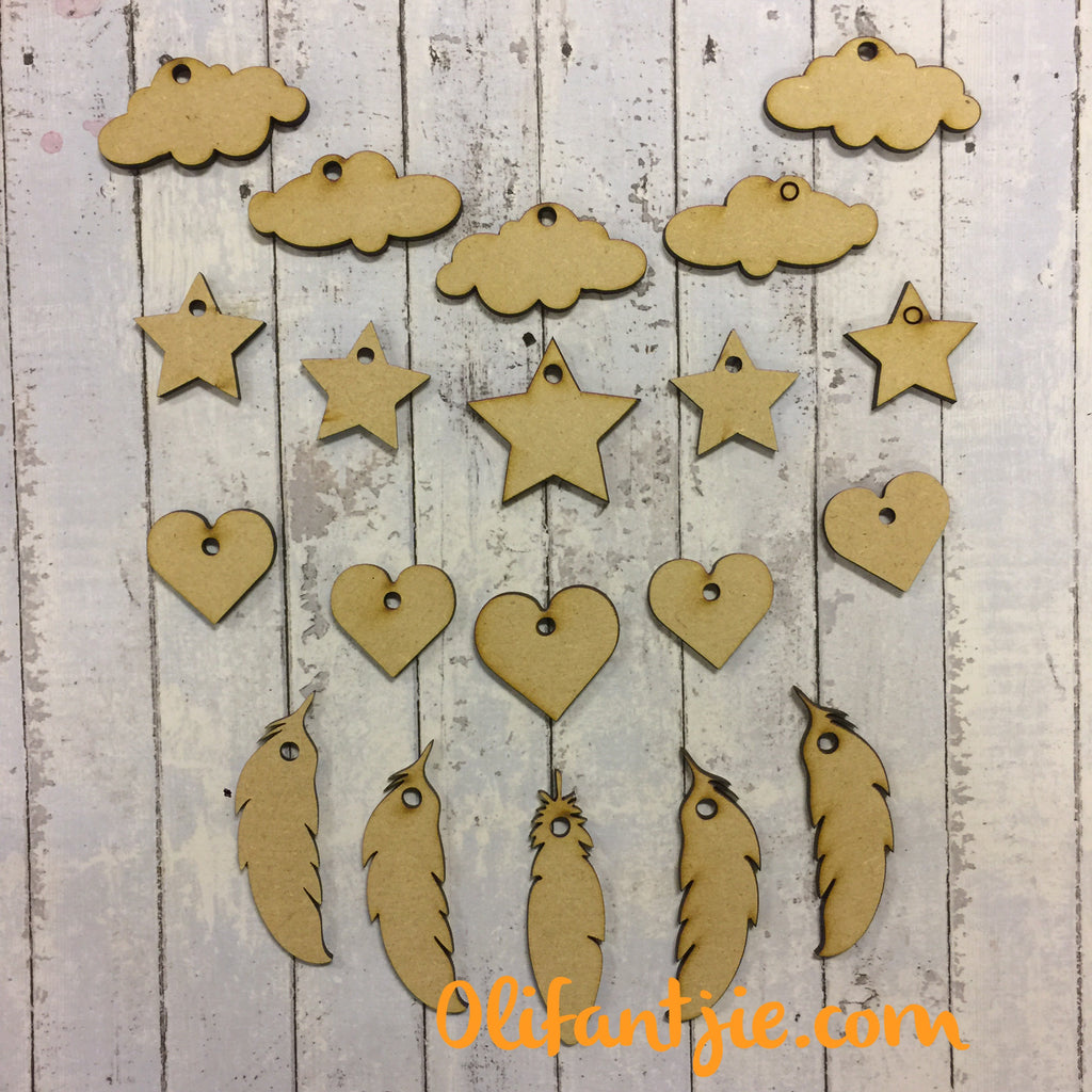 DC017 - MDF Steampunk Cogs Dream Catcher - with Initial, Initials, Nam ...