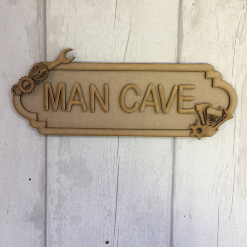 SS016 - MDF Motorbike Theme Personalised Street Sign - Medium (8 letters) - Olifantjie - Wooden - MDF - Lasercut - Blank - Craft - Kit - Mixed Media - UK