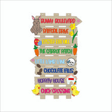 OL1382 - MDF Layered Easter Themed Large Hanging Plaque - Olifantjie - Wooden - MDF - Lasercut - Blank - Craft - Kit - Mixed Media - UK