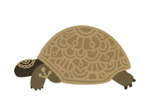 SJ282 - MDF Mandala Tortoise Craft Kit - Olifantjie - Wooden - MDF - Lasercut - Blank - Craft - Kit - Mixed Media - UK