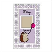 OL1506 - MDF Rectangle Rattan Doodle Birthday Personalised Photo frame Plaque ‘you are …) - Olifantjie - Wooden - MDF - Lasercut - Blank - Craft - Kit - Mixed Media - UK