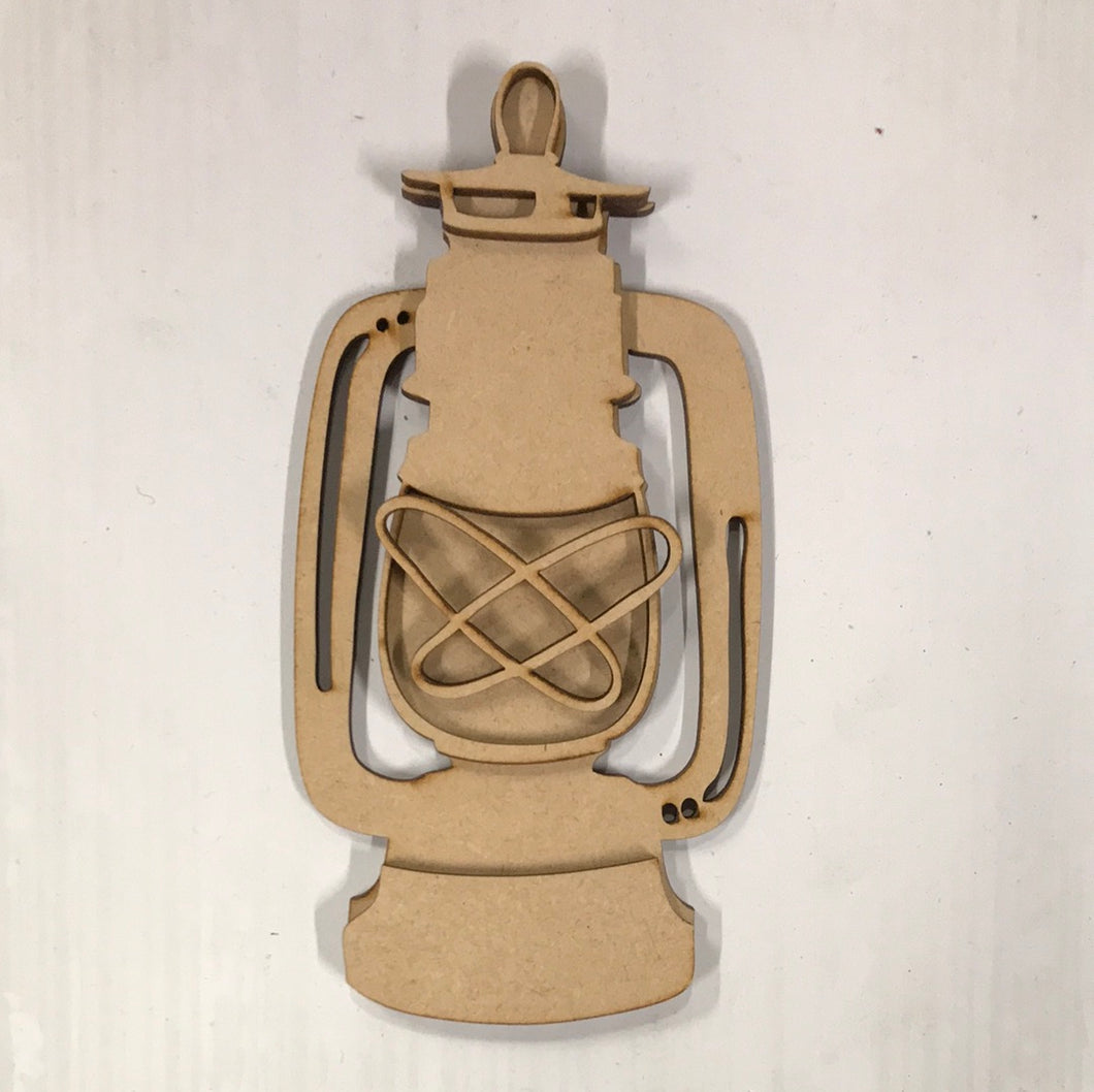Sale - 15cm lantern limited stock - Olifantjie - Wooden - MDF - Lasercut - Blank - Craft - Kit - Mixed Media - UK