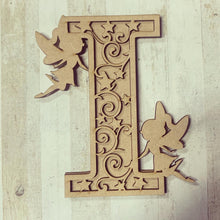 DL004 - MDF Fairy Themed Layered Letter - Olifantjie - Wooden - MDF - Lasercut - Blank - Craft - Kit - Mixed Media - UK