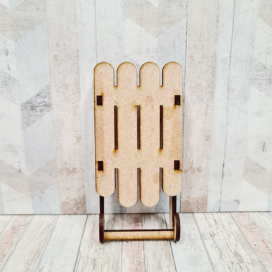 CH427 - MDF 3d Mini Sleigh  12.5cm - Olifantjie - Wooden - MDF - Lasercut - Blank - Craft - Kit - Mixed Media - UK
