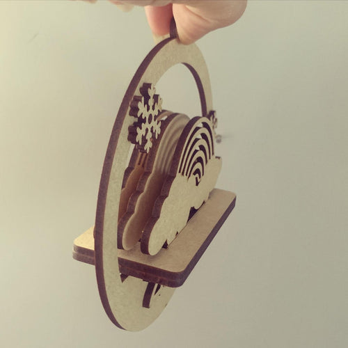 Jayne - Olifantjie - Wooden - MDF - Lasercut - Blank - Craft - Kit - Mixed Media - UK