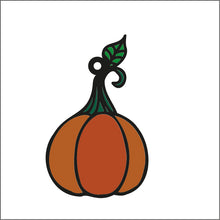 OL1913  - MDF Doodle Halloween Hanging - Pumpkin 1 - Olifantjie - Wooden - MDF - Lasercut - Blank - Craft - Kit - Mixed Media - UK